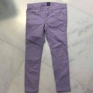 Lilac Jeans Gap girl size 5